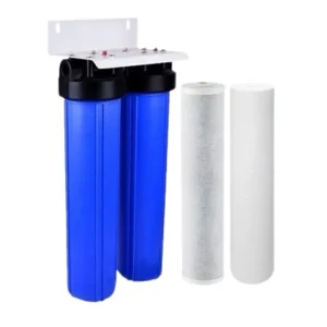 Sistema de purificación de agua 2 etapas 2.5” x 20”  FT-2E-20